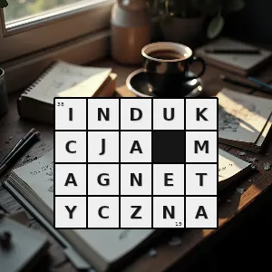 Hasło krzyżówkowe podstawowa wielkość wektorowa opisująca pole magnetyczne - indukcja magnetyczna – rozwiązanie, synonimy, podpowiedzi i definicje krzyżówkowe